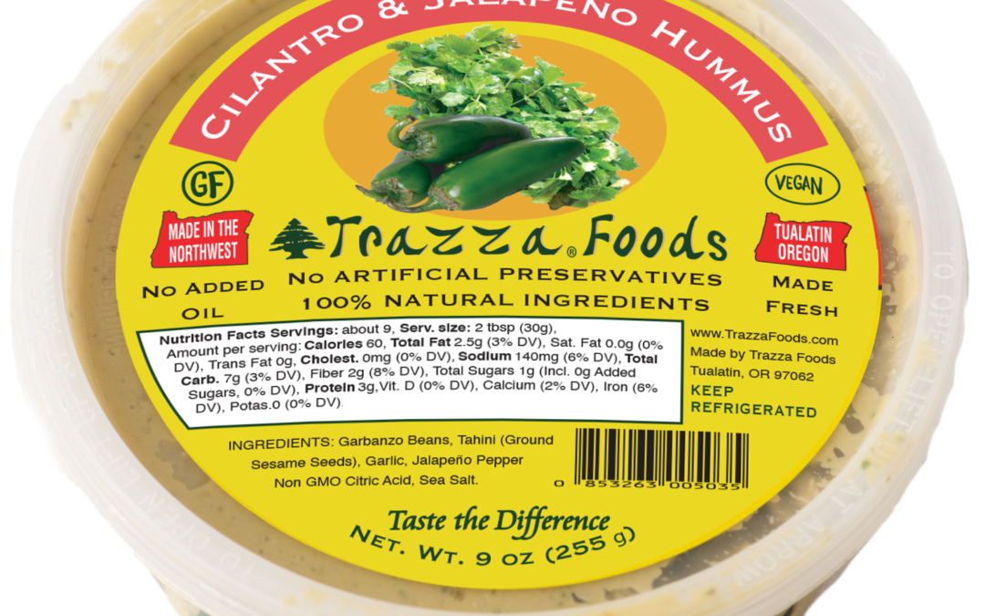 Cilantro Jalapeno Hummus