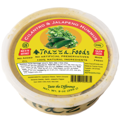 Cilantro Jalapeno Hummus