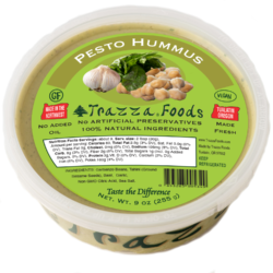 Pesto Hummus Trazza Foods