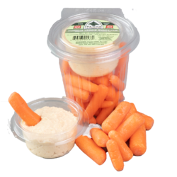 Carrot and Hummus Snack Cup