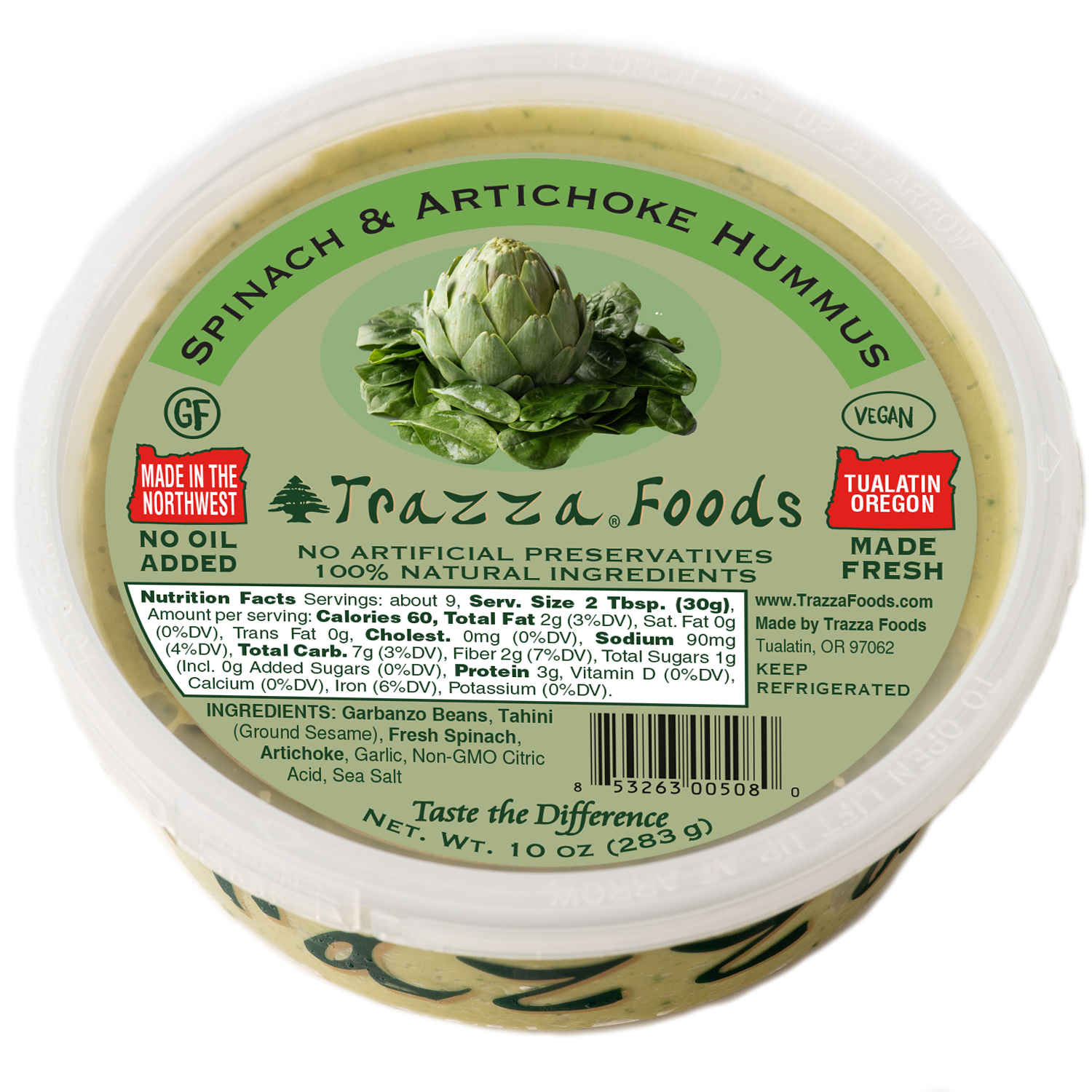 Spinach & Artichoke Hummus