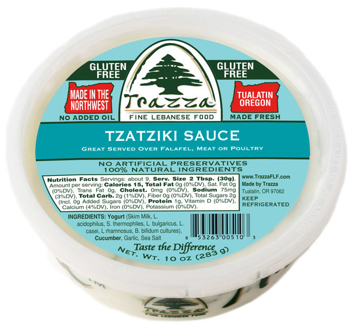 Tzatziki Sauce Trazza Foods