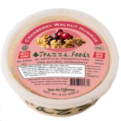 Cranberry Walnut Hummus Trazza Foods