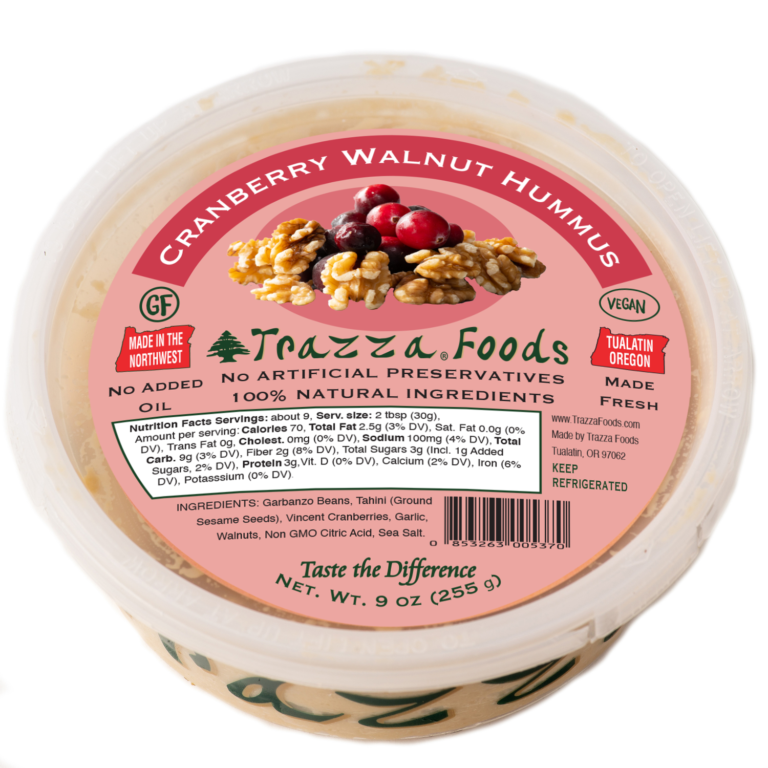 Cranberry Walnut Hummus