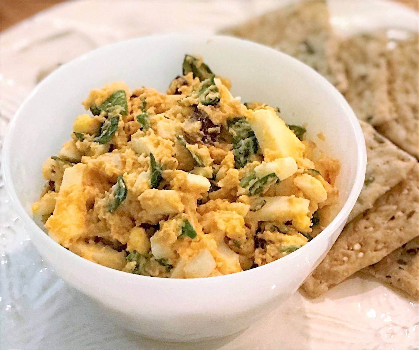 Hummus Egg Salad Trazza Foods