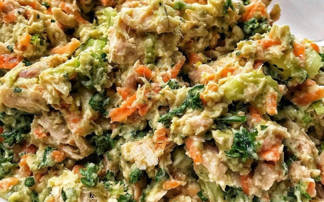 Hummus Tuna Salad (No Mayo!)