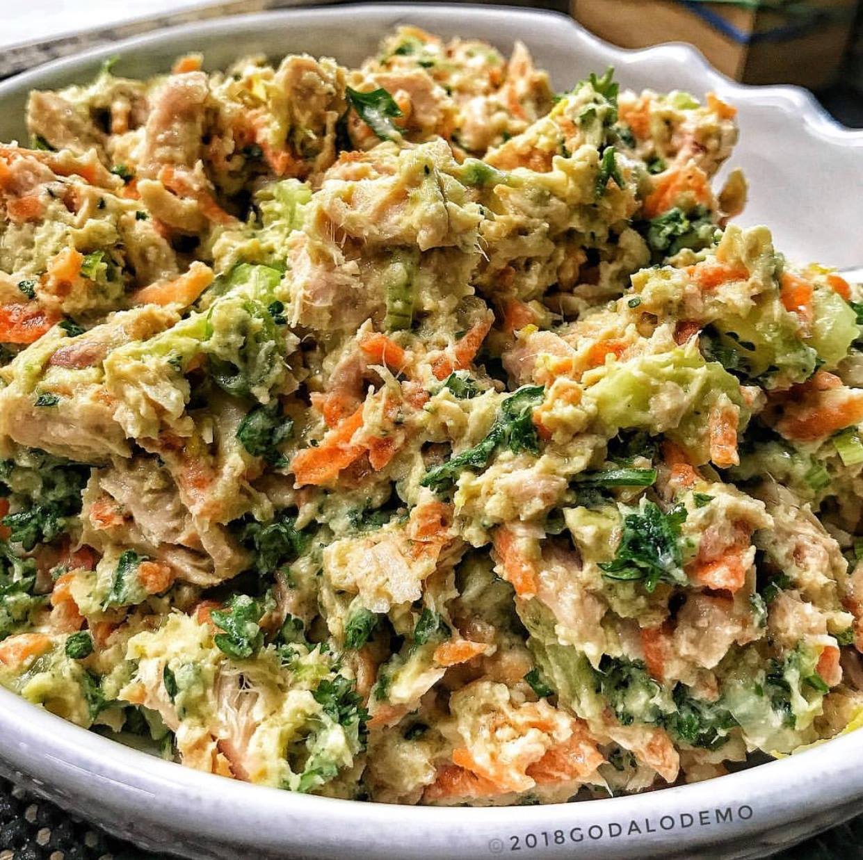 Hummus Tuna Salad (No Mayo!) Trazza Foods