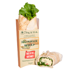 Trazza Vegan Hummus Wrap