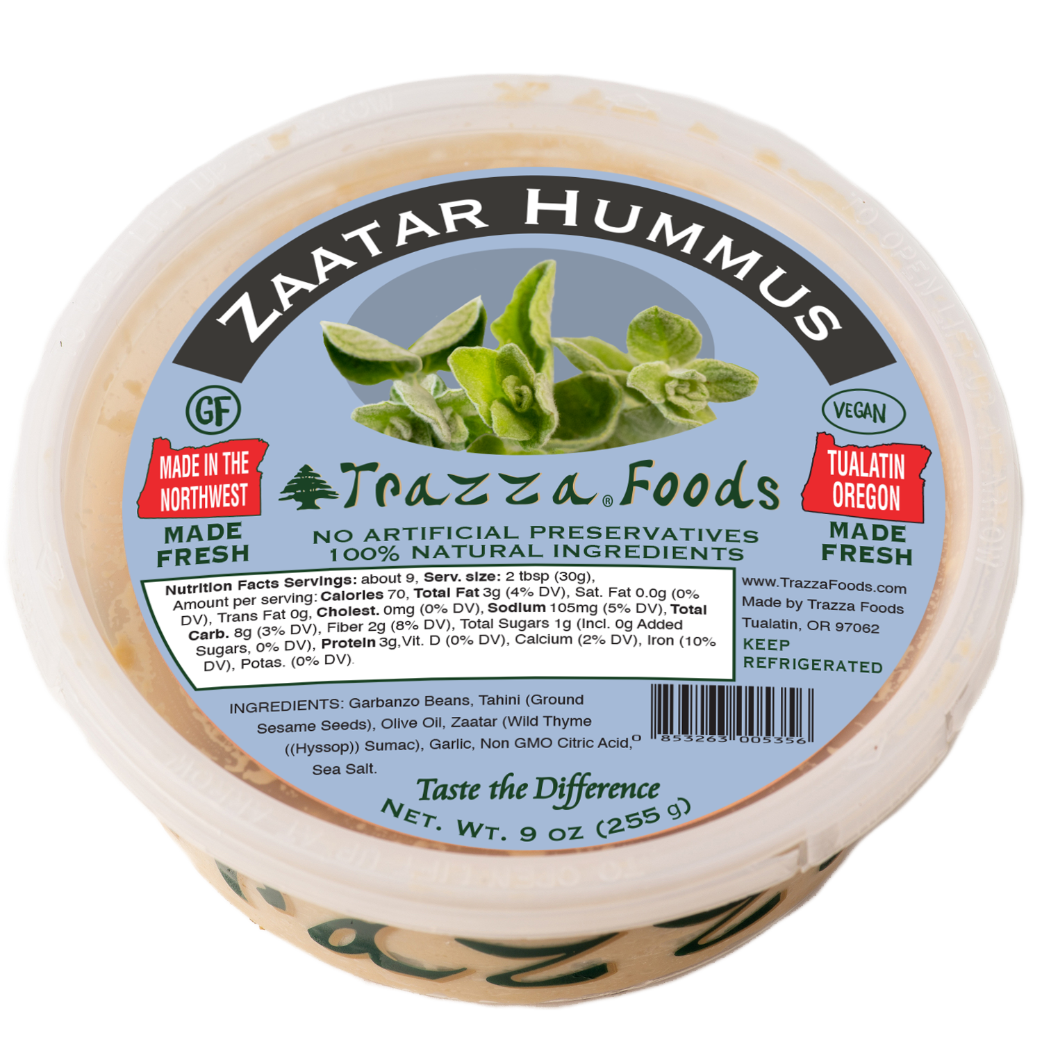 Zaatar Hummus
