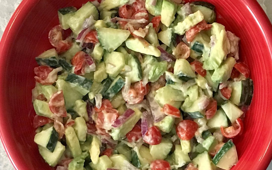Cool Tzatziki Mediterranean Summer Salad
