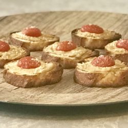 Baba Ghanooj Crostini