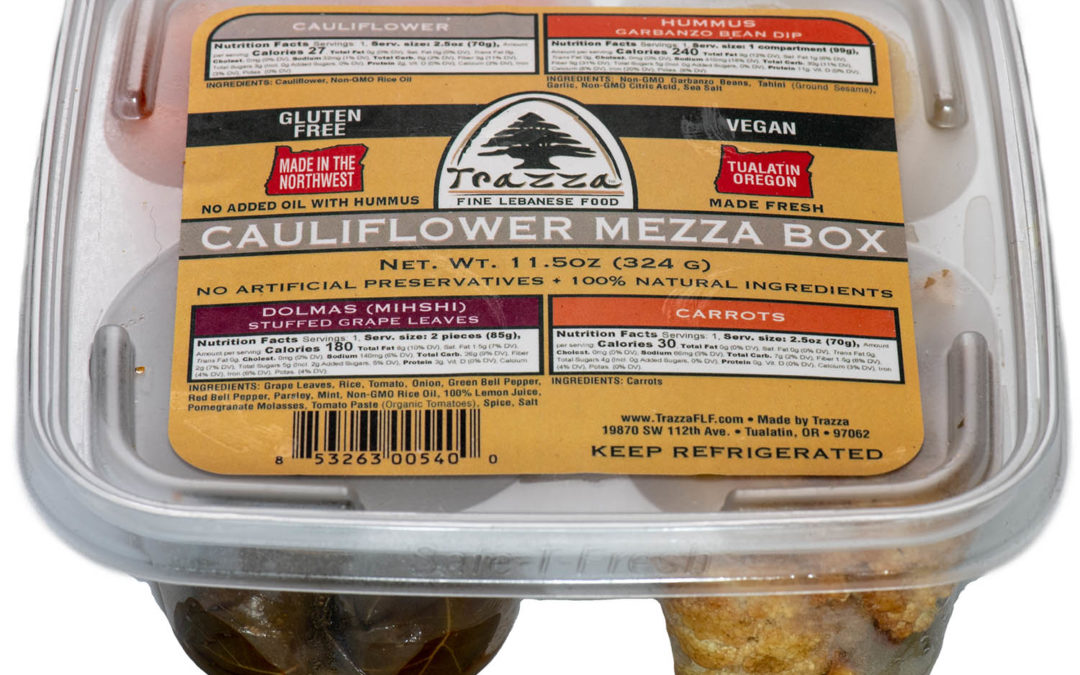 Cauliflower Mezza Box