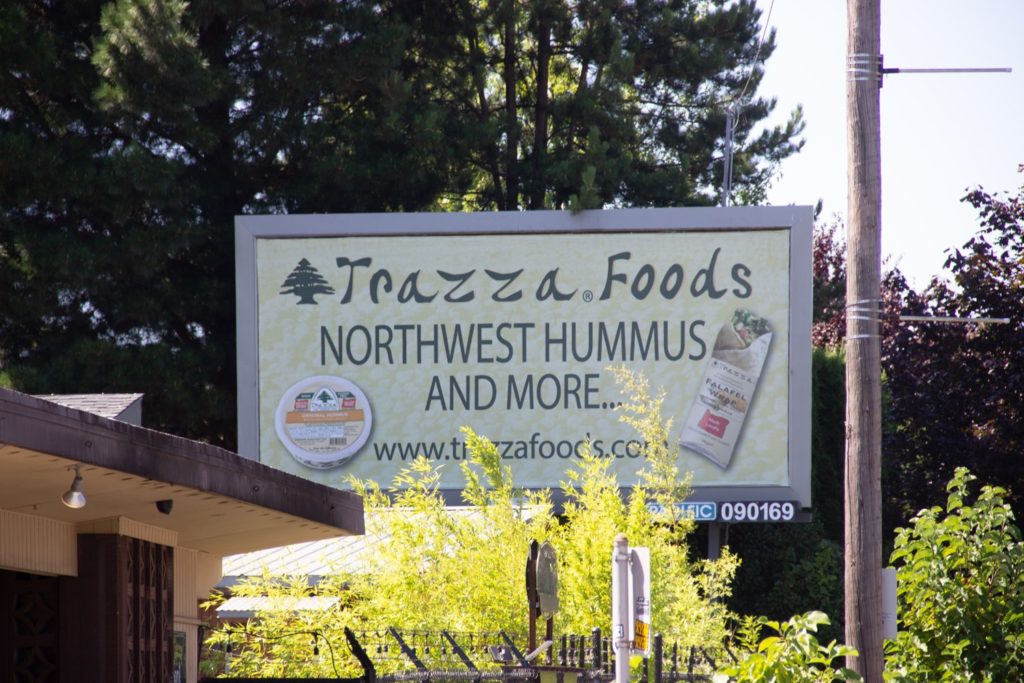Trazza Foods Billboards Aug 2020