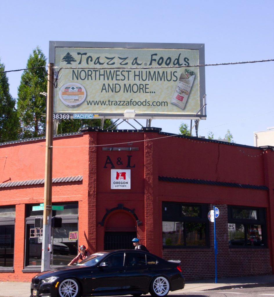 Trazza Foods Billboards Aug 2020