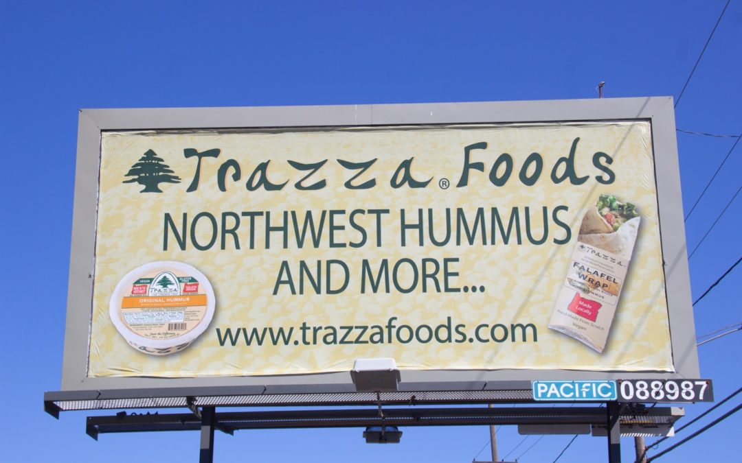 Have You Seen One of The Trazza Foods Billboards?