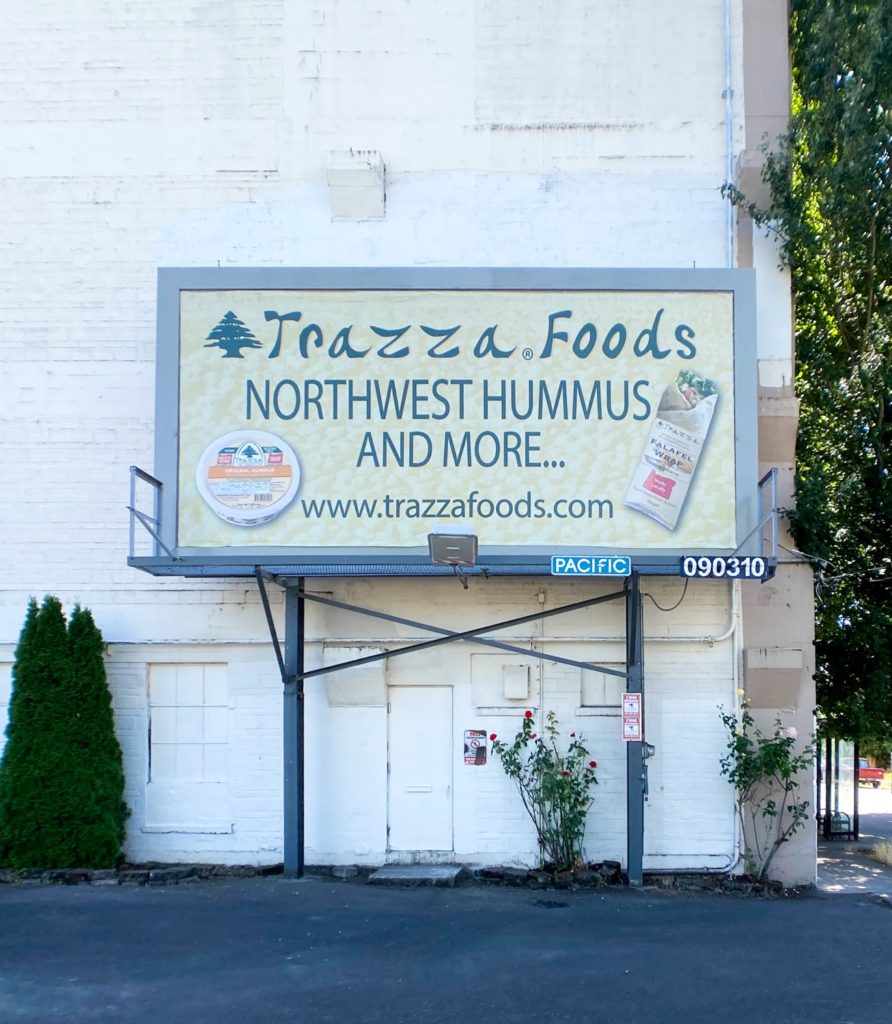 Trazza Foods Billboards Aug 2020