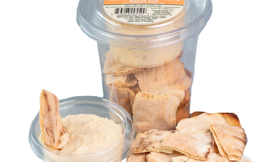 Baked Pita Snack Cup