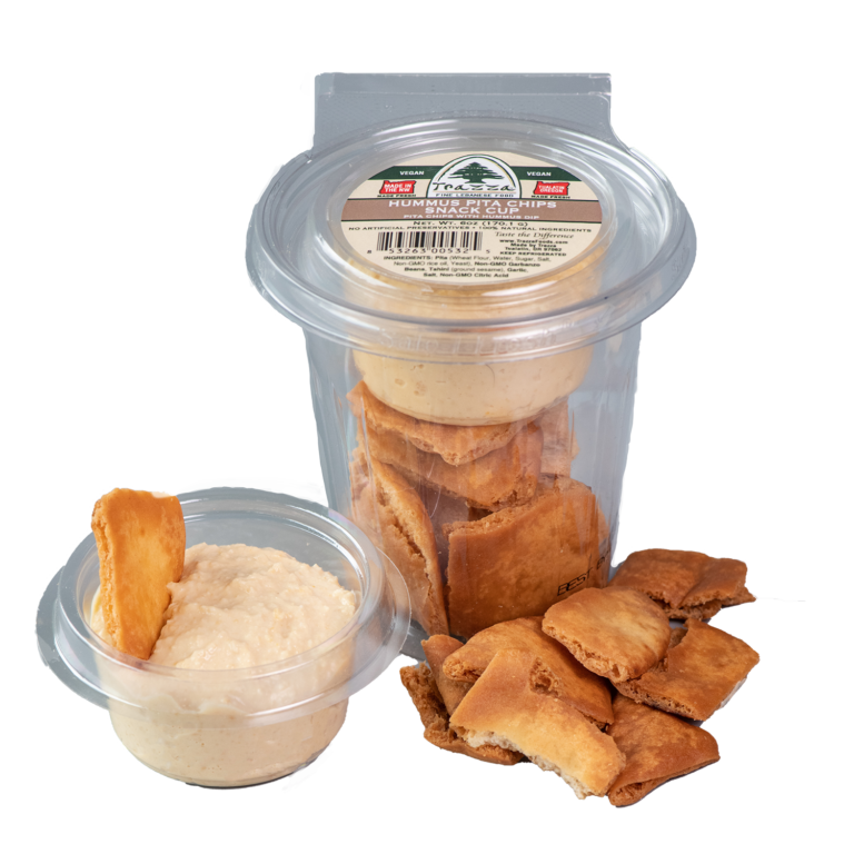 Fried Pita Chips Snack Cup