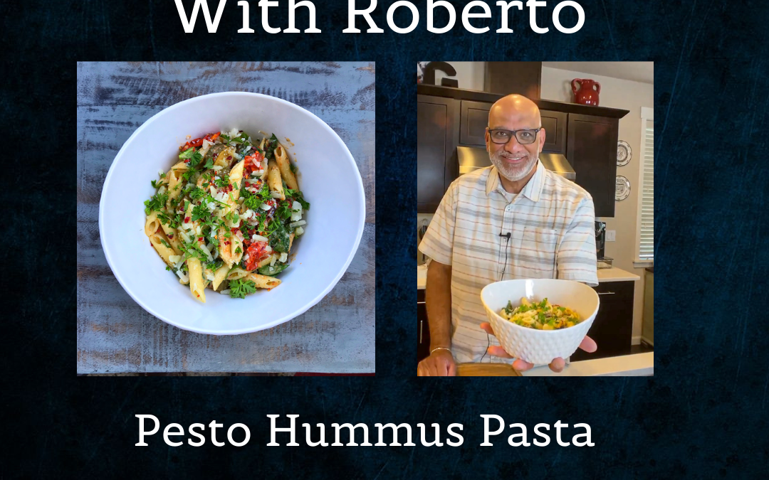 Pesto Hummus Pasta – Tasting Trazza With Roberto Episode 2