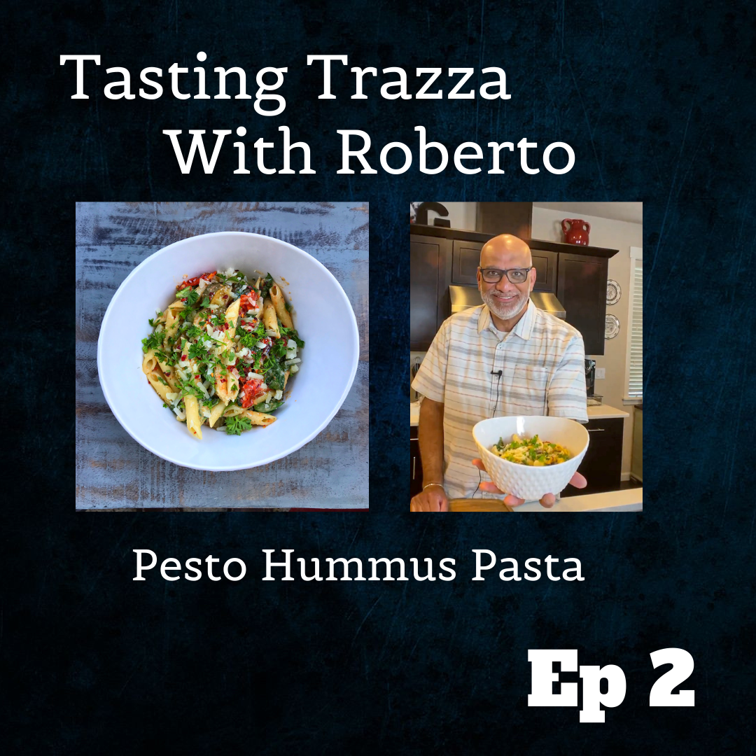 Pesto Hummus Pasta - Tasting Trazza With Roberto Episode 2 