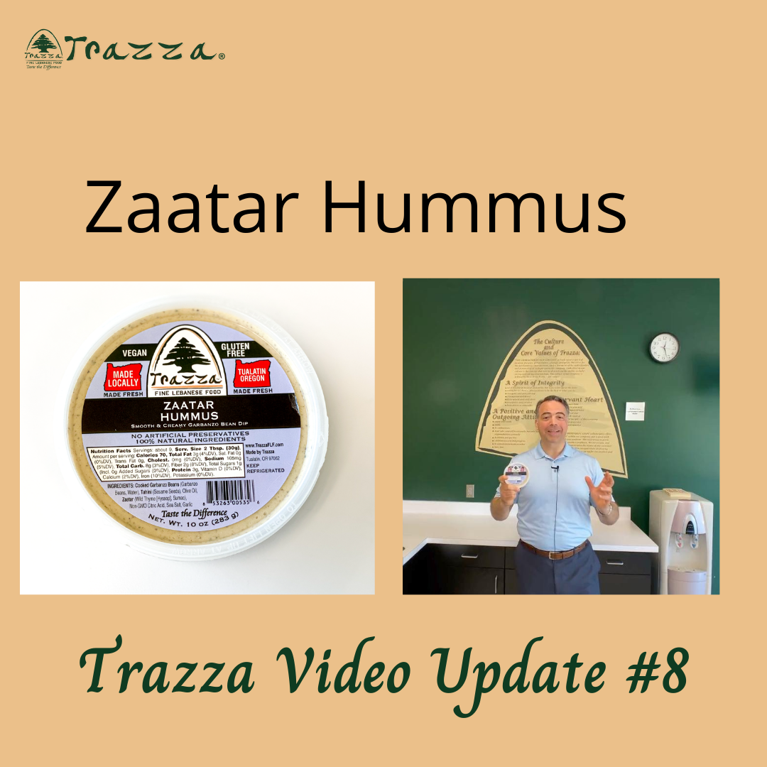 Zaatar Hummus - Trazza Video Update 8 