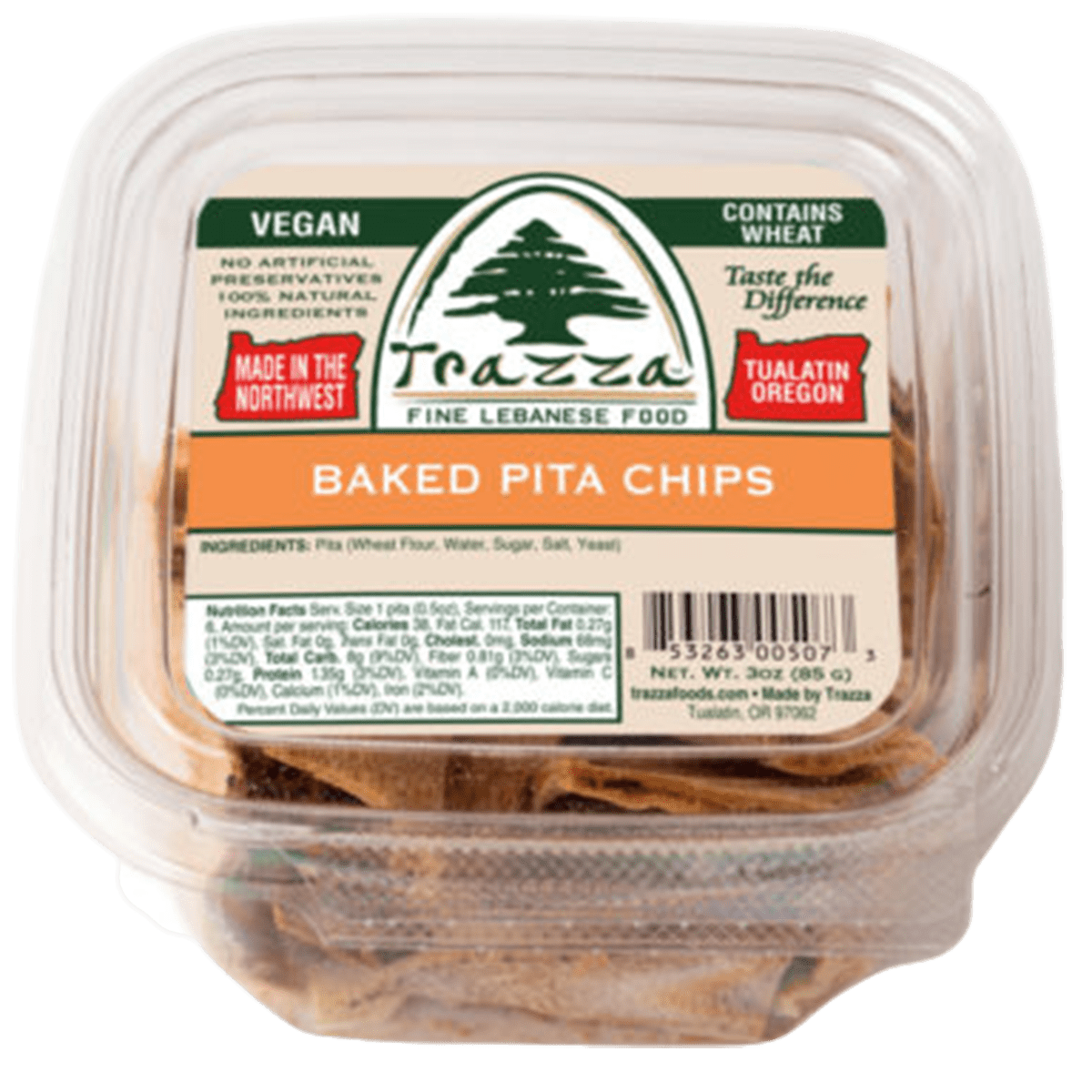 Baked Pita Chips