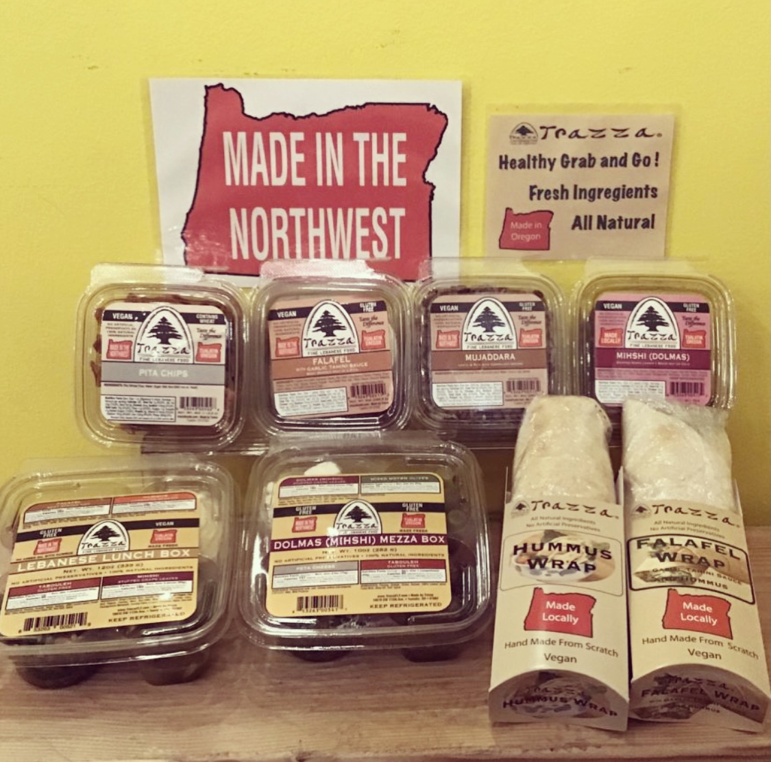 Trazza Grab and Go - Available at the Yelm Food Cooperative 