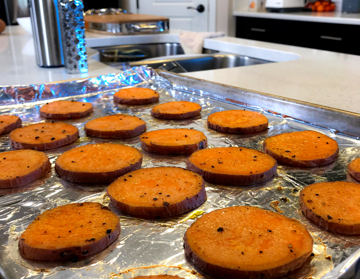 Cranberry Sweet Potato Crostini - The Recipe! Trazza Foods 
