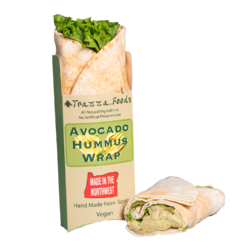 Trazza Avocado Hummus Wrap