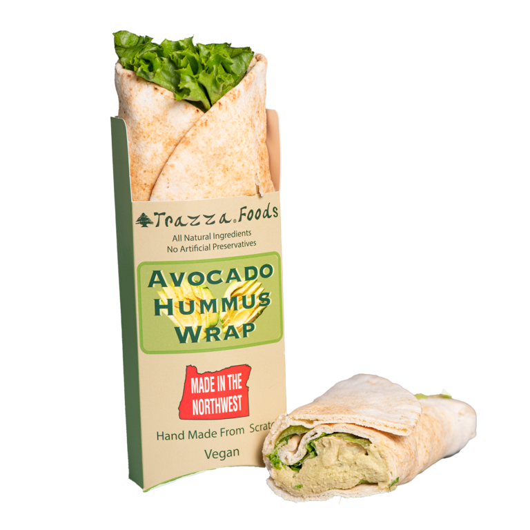 Avocado Hummus Wrap