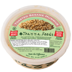 Toasted Sesame Hummus Trazza Foods