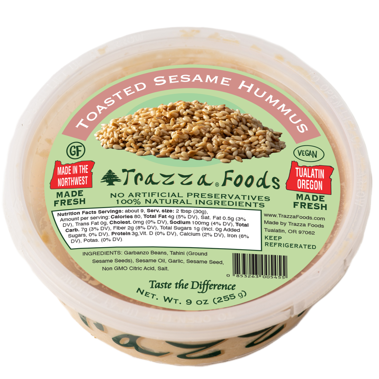 Toasted Sesame Hummus