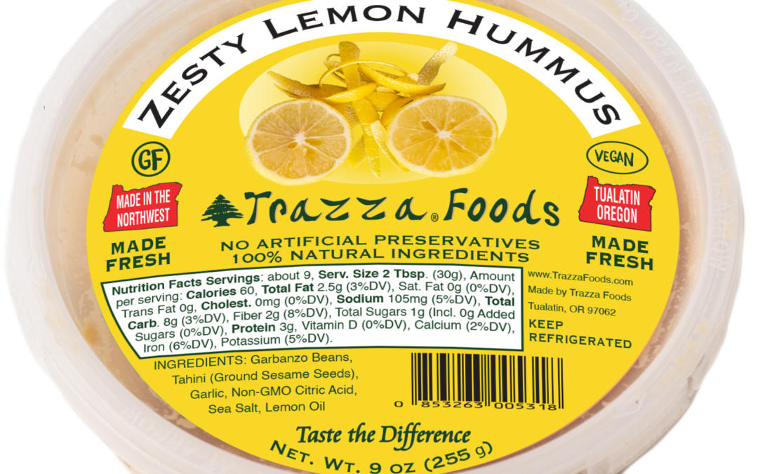 Zesty Lemon Hummus
