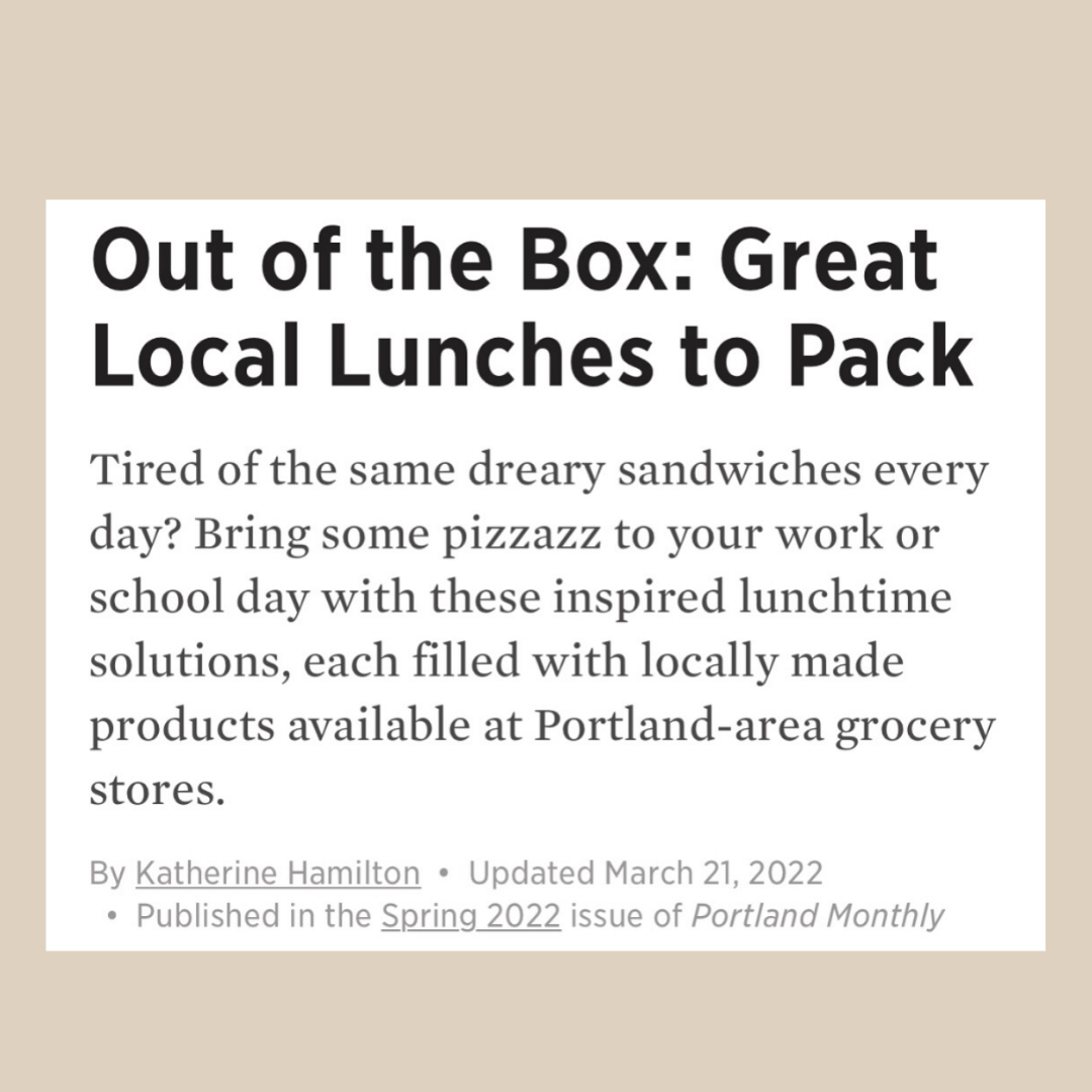 Trazza Foods in Portland Monthly! 