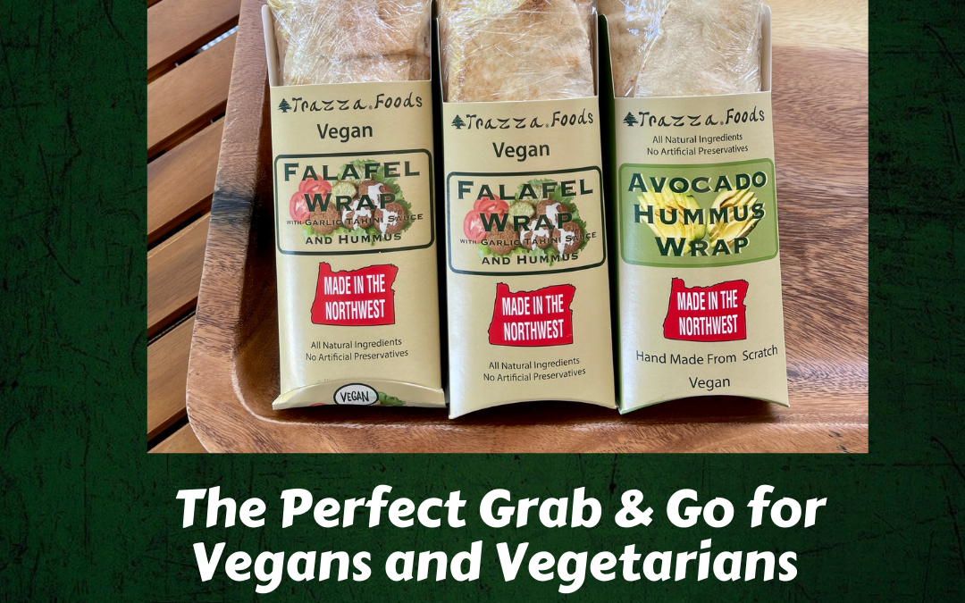 Video ~ The Perfect Grab & Go for Vegans and Vegetarians – Two Minutes with Trazza