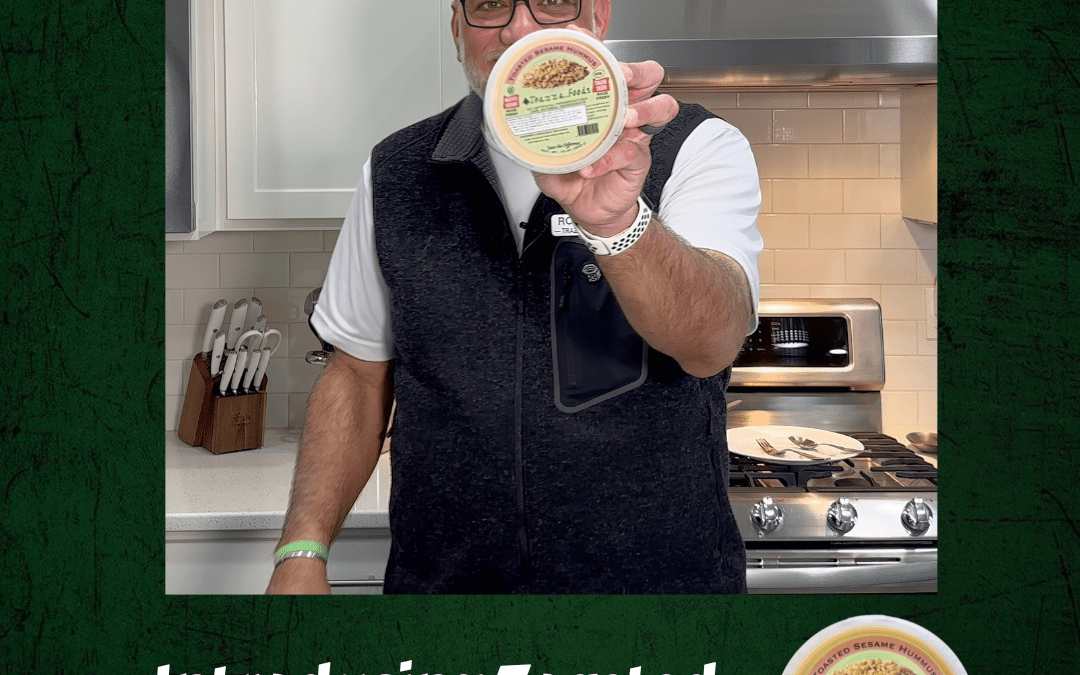 Introducing Toasted Sesame Hummus!