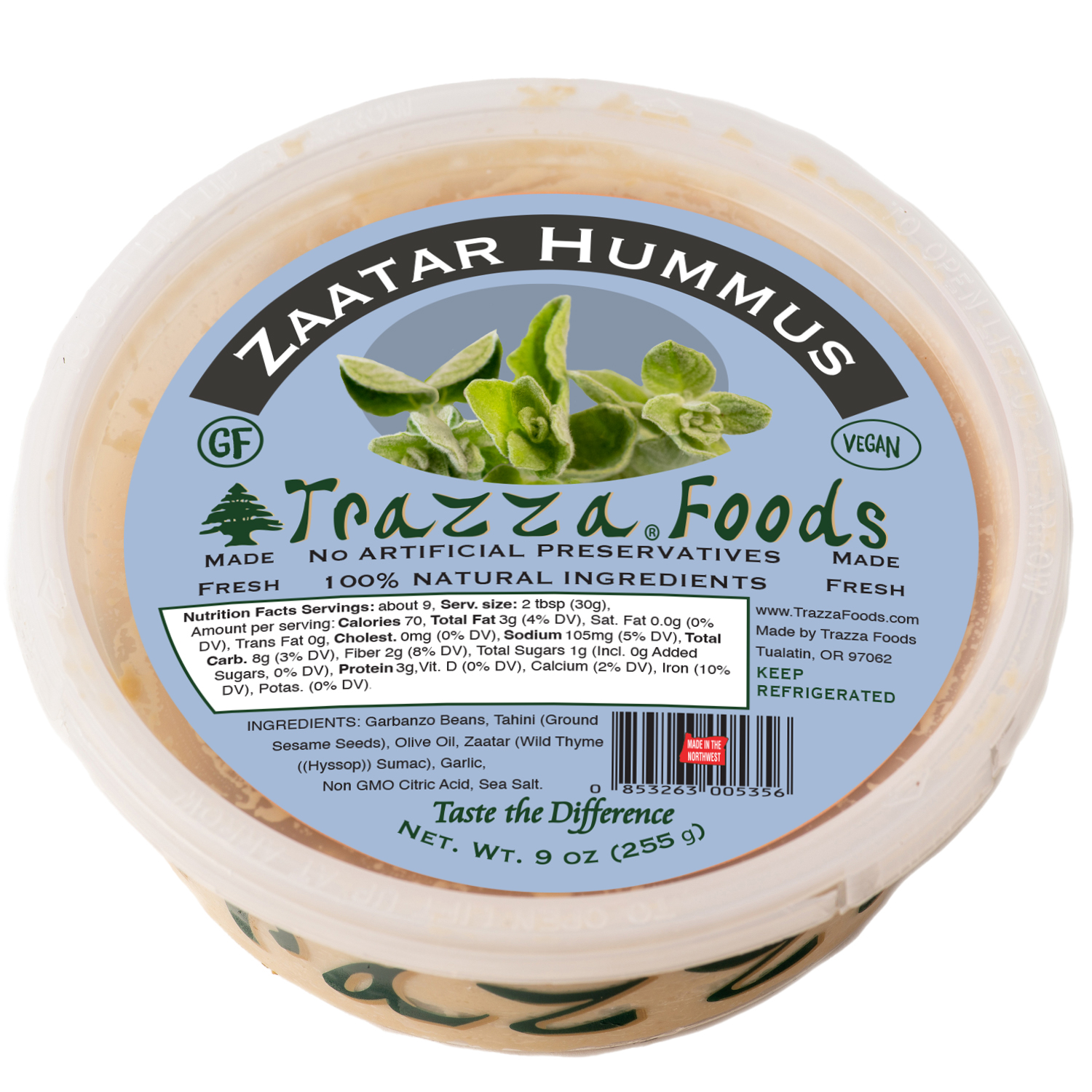 Zaatar Hummus